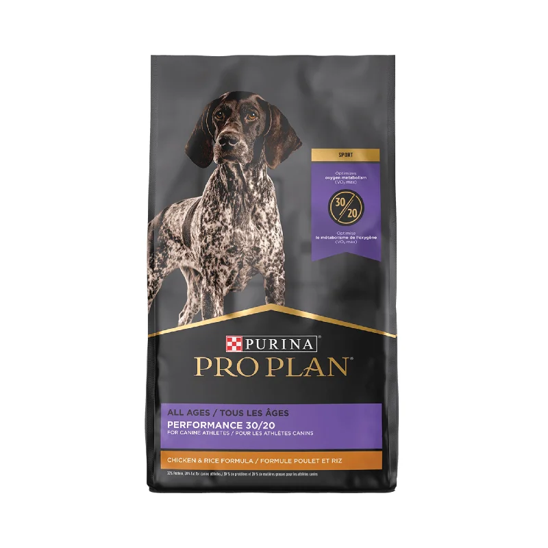 - Food for large dogsPro Plan Chicken & Rice All Age Performance 30/20 Dry Dog Food