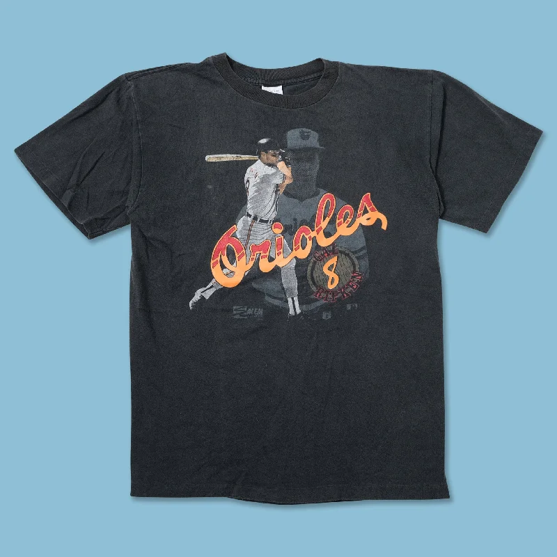 - Pregnant cat delivery room warming boxVintage Cal Ripken Orioles T-Shirt Small