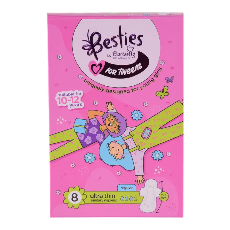 - Postoperative pet anti-licking Elizabethan collarBUTTERFLY BESTIES TWEENS ULTRA THIN SANITARY NAPKINS REGULAR