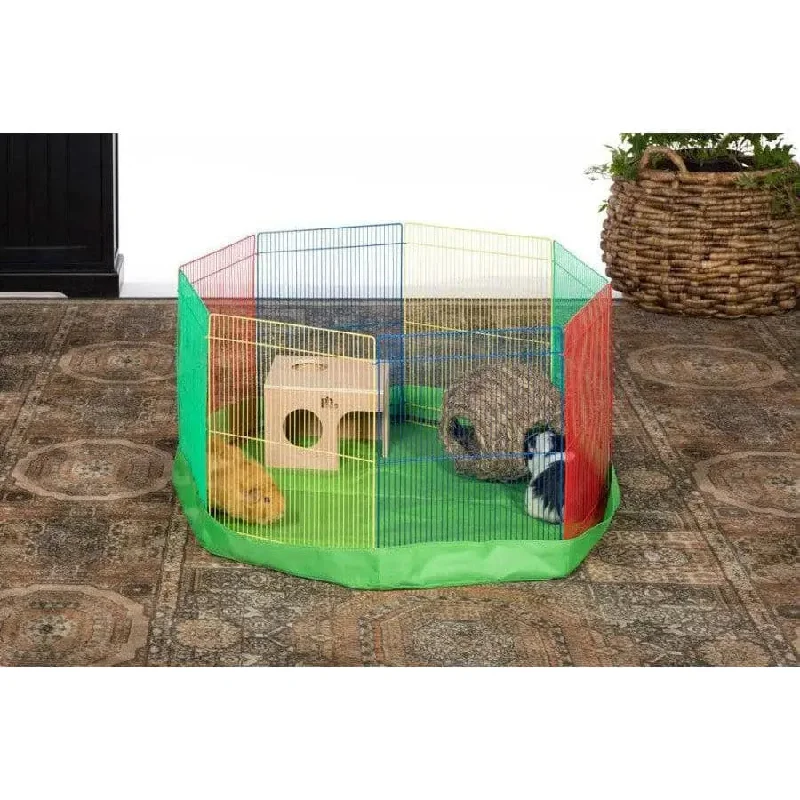 - Foldable and portable cat bagPrevue Pet Products Playpen for Small Animals Multi-Color - Foldable and portable cat bagPrevue Pet Products Playpen for Small Animals Multi-Color