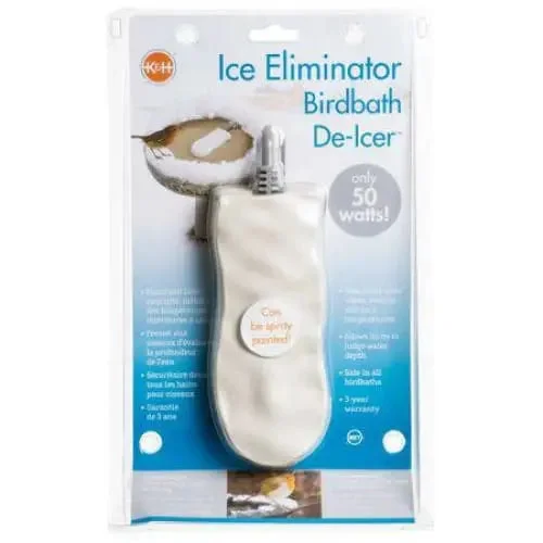 Pet ProductsK & H Bird Bath De-Icer - Super Ice Eliminator