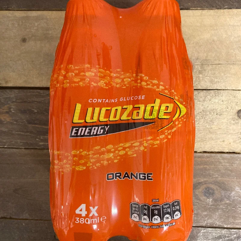 - Rabbit grass rack to prevent waste food box4x Lucozade Energy Orange Bottles (1 Pack of 4x380ml) - Rabbit grass rack to prevent waste food box4x Lucozade Energy Orange Bottles (1 Pack of 4x380ml)