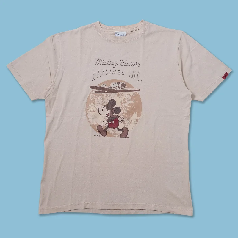 - Organic cotton dog bibsVintage Mickey Mouse Airlines T-Shirt Large