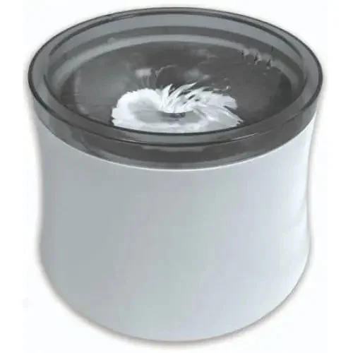 - Organic cotton dog bibsPioneer Pet White Plastic Drinking Fountain