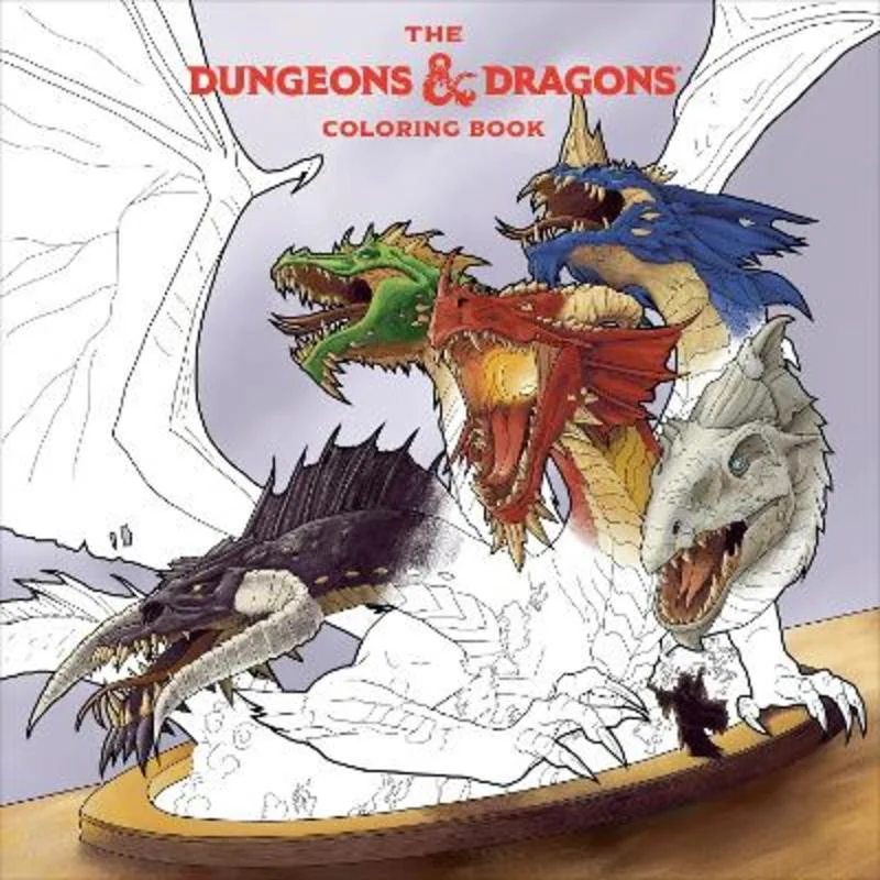 - Cat stress soothing sprayThe Dungeons & Dragons Coloring Book