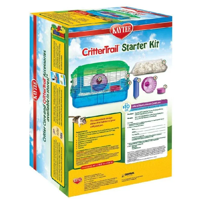 - ​​Pet toys under    yuanKaytee CritterTrail Starter Kit