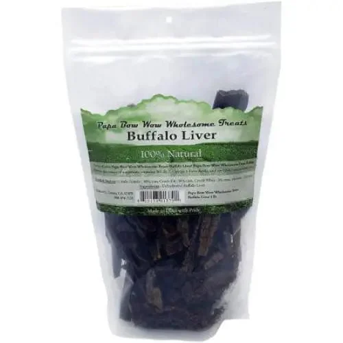 - Cat hair ball removal and hair removal creamPapa Bow Wow Buffalo Liver Dog Treats