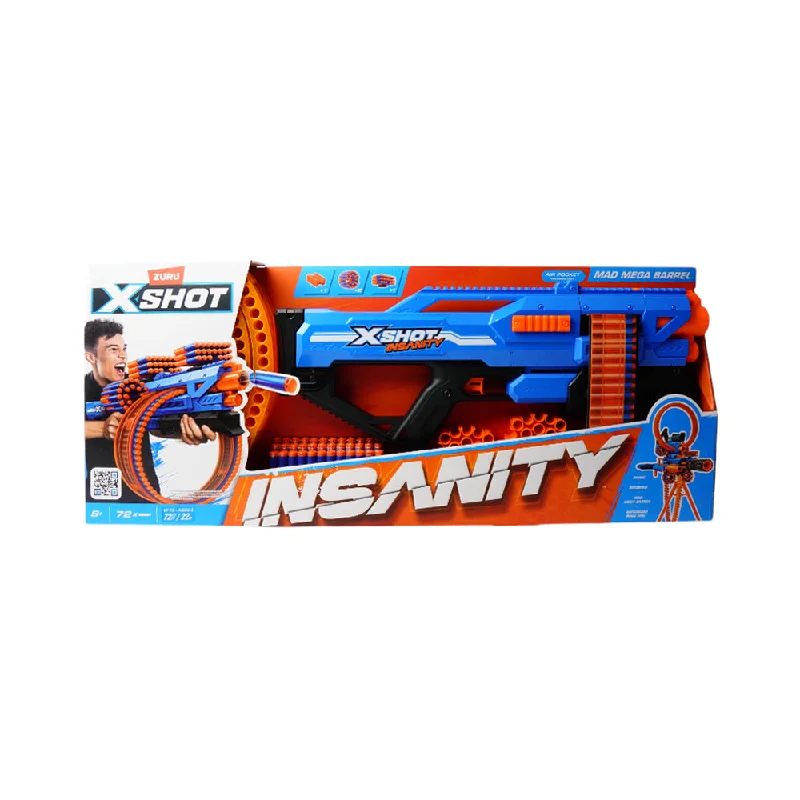 - Summer pet ice mat36609 X-SHOT INSANITY MAD MEGA BARREL GUN