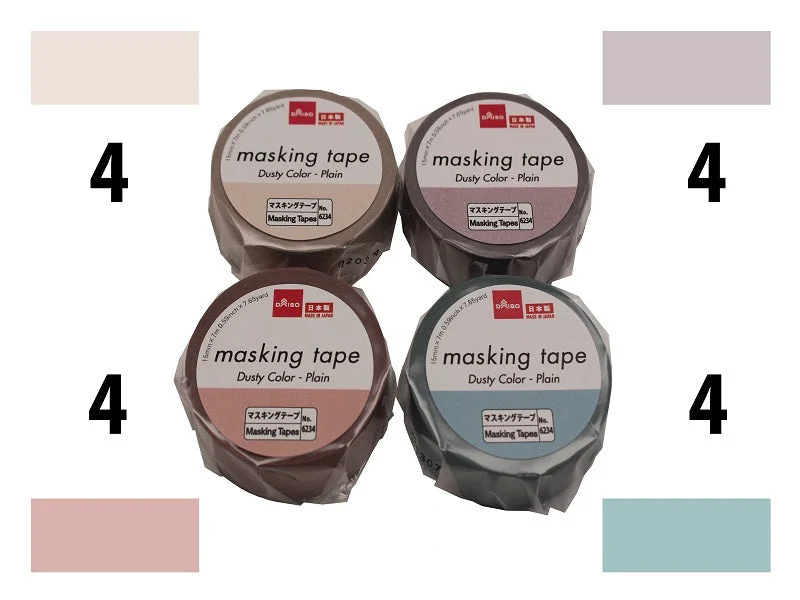 - Pet diabetes prescription foodMasking Tape -dusty color - Plain-