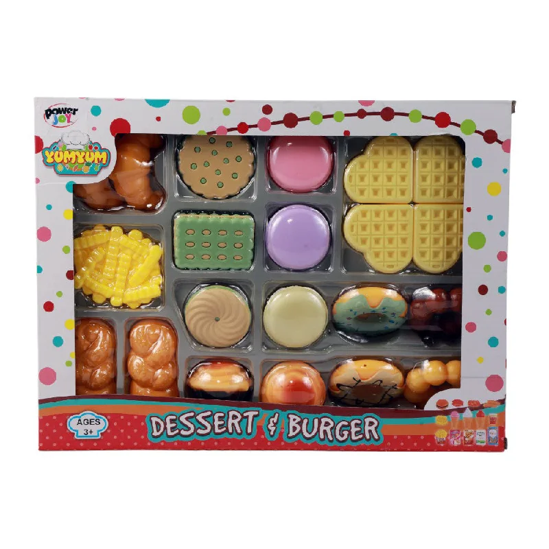 - Pet fence foldable indoorNF582-18 POWER JOY DESSERT & BURGER SET