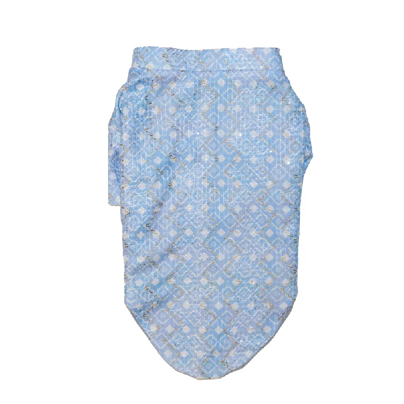 - Durable nylon dog leash wholesaleThe Papaw Cartel Mosaic Weave Koti with Zari Detailing Sherwani for Dogs (Baby Blue)