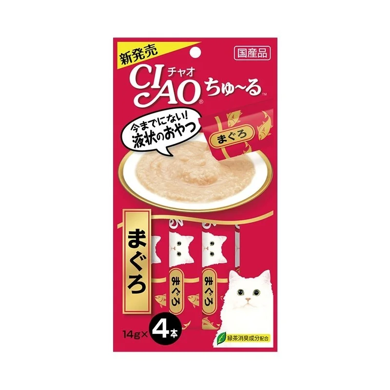    - Kitten food  Ciao Churu Tuna (Maguro) Cat Treats