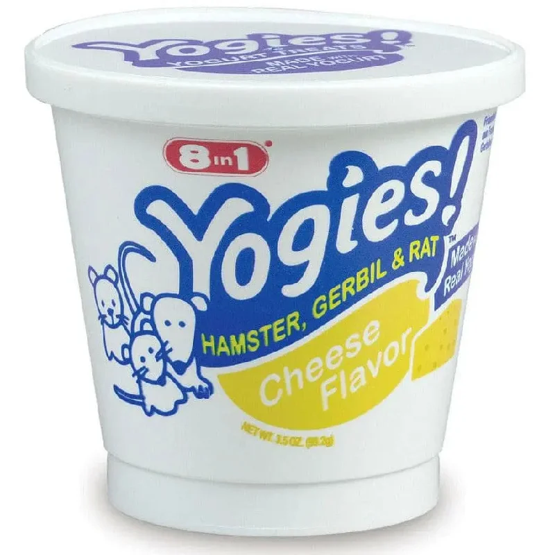 ---eCOTRITION Yogies Cheese Flavor Treat for Hamster & Gerbil