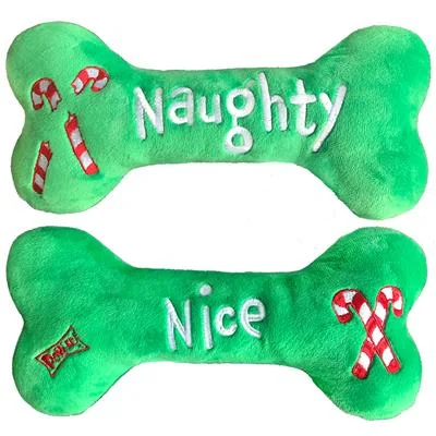- Winter dog thick down jacketNaughty or Nice Bone Dog  Toy