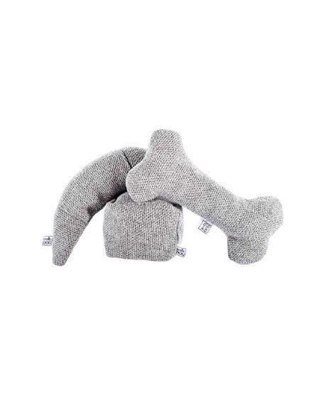 -Splash-proof food bowl AND Anti-choking slow food bowlWooldog Dog Chew Toy Set In Grey -Splash-proof food bowl AND Anti-choking slow food bowlWooldog Dog Chew Toy Set In Grey