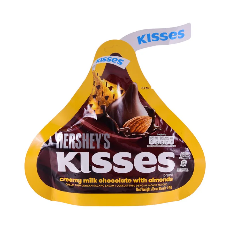 - Teething and chewing toys for puppiesHERSHEYS KISSES CHOCOLATE CREAMY MILK & ALMONDS 146 GM - Teething and chewing toys for puppiesHERSHEYS KISSES CHOCOLATE CREAMY MILK & ALMONDS 146 GM
