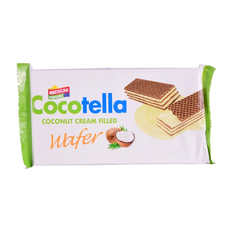 - Degradable pet feces bagAMERICAN KUISINE COCONUT CREAM FILLED WAFER 100 GM