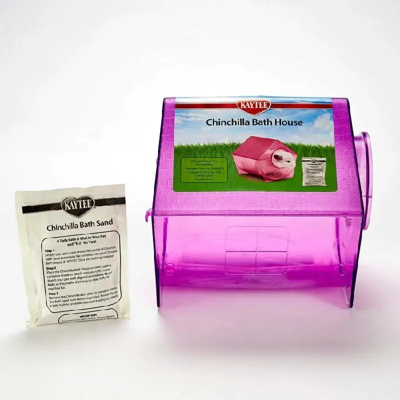 - Degradable pet feces bagKaytee Chinchilla Bath House Assorted 8.64 in X 9 in X 8.5 in - Degradable pet feces bagKaytee Chinchilla Bath House Assorted 8.64 in X 9 in X 8.5 in