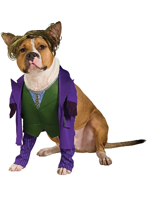 - Custom pet birthday cakeThe Joker DC Comics Pet Dog Costume