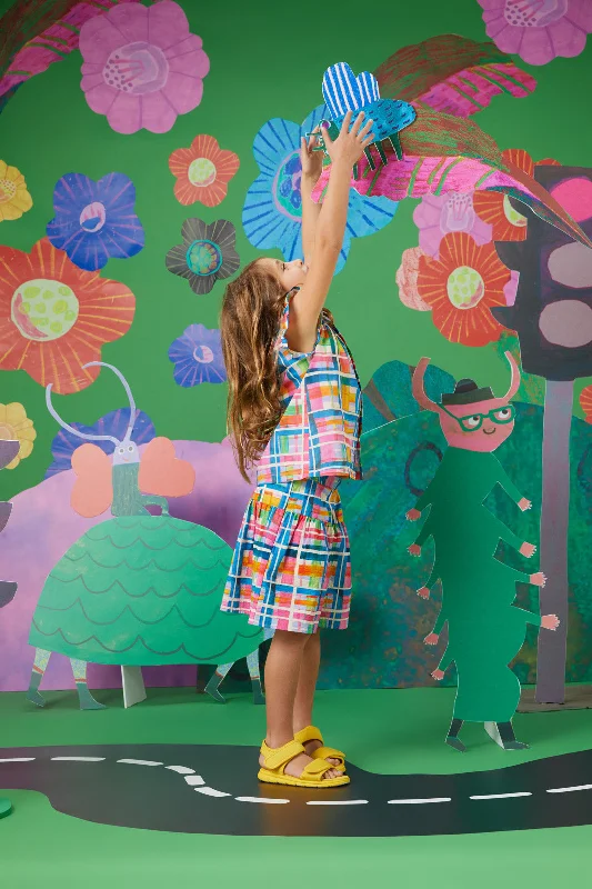 - Degradable pet feces bagMadras Kids Skort