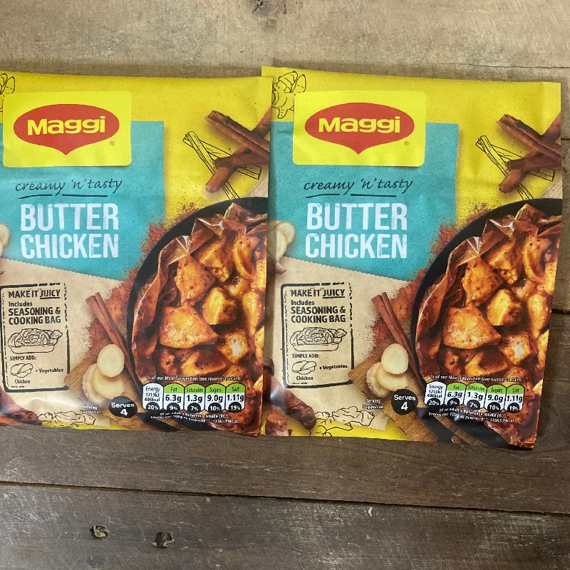 -Splash-proof food bowl AND Anti-choking slow food bowl3x Maggi So Juicy Creamy Butter Chicken Recipe Mix Packs (3x41g) -Splash-proof food bowl AND Anti-choking slow food bowl3x Maggi So Juicy Creamy Butter Chicken Recipe Mix Packs (3x41g)