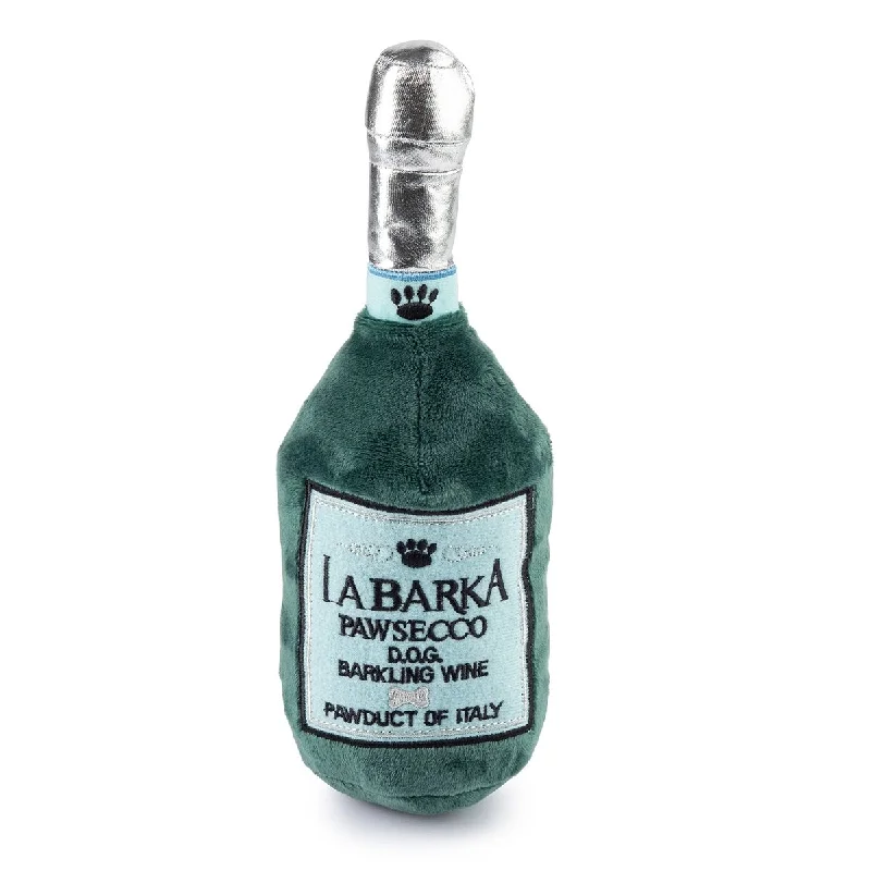 - How to clean pet toysLaBarka Pawsecco Barkling Wine Dog Toy