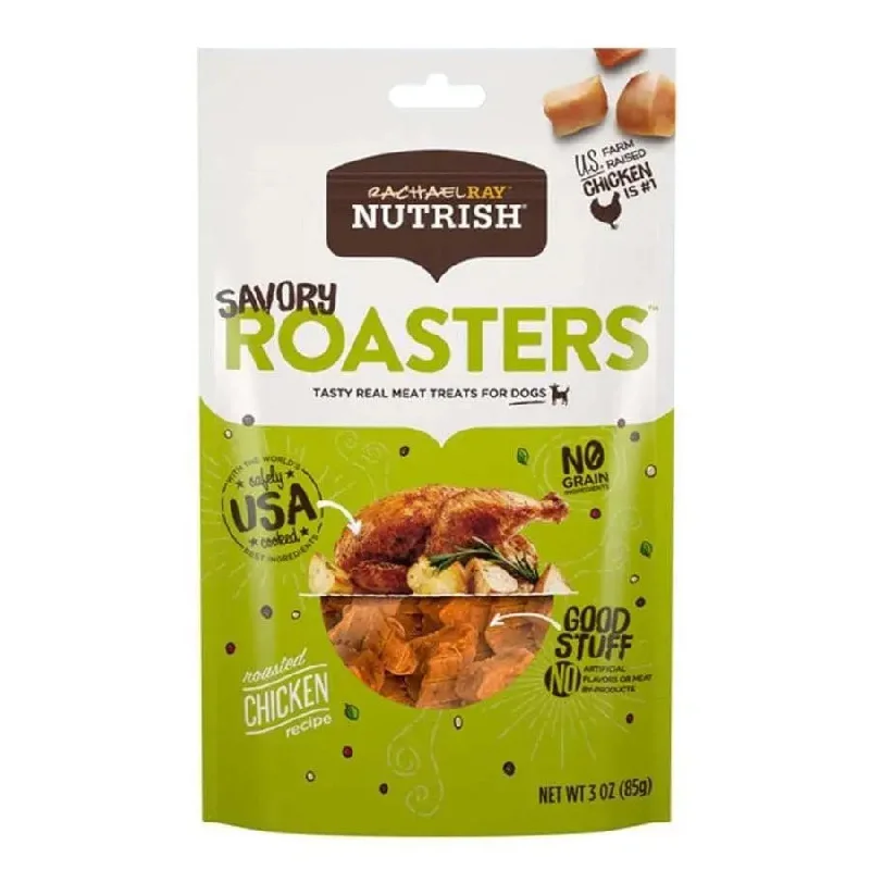 - Organic cotton dog bibsRachael Ray NUTRISH Savory Roasters Chicken Dog Treat 12 oz - Organic cotton dog bibsRachael Ray NUTRISH Savory Roasters Chicken Dog Treat 12 oz