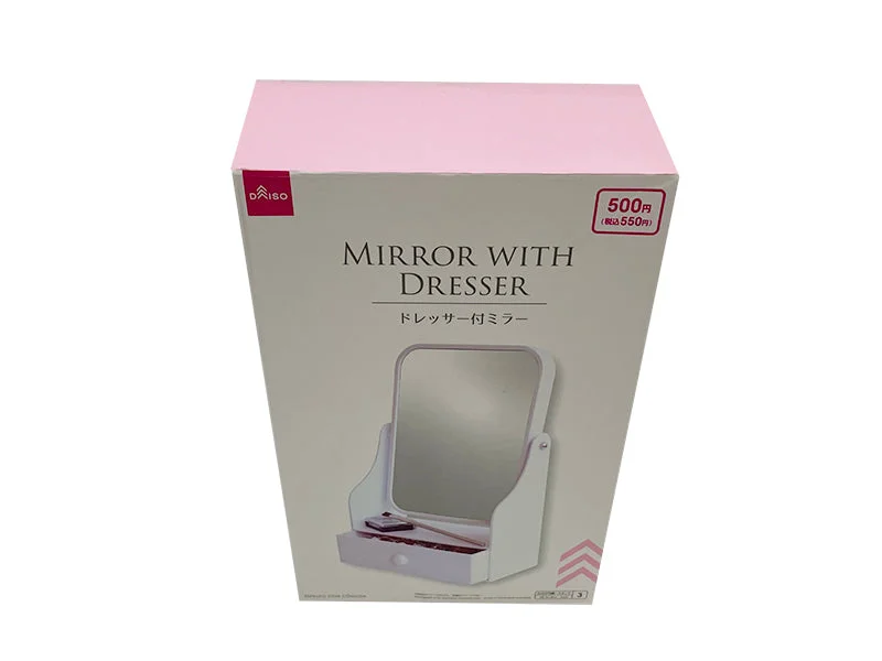 - Winter warm clothes for short-haired dogsMirror with Dresser