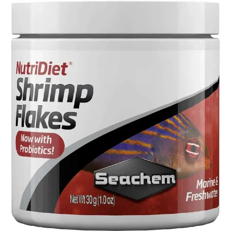 Pet ProductsSeachem Laboratories NutriDiet Shrimp Flakes Fish Food