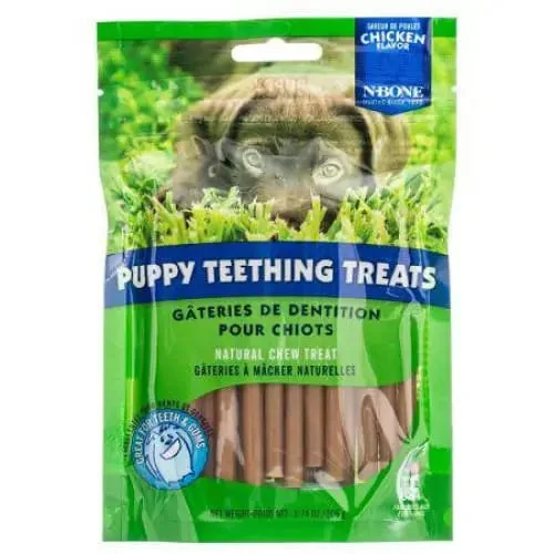 - Remote interactive pet feederN-Bone Puppy Teething Treats - Chicken Flavor