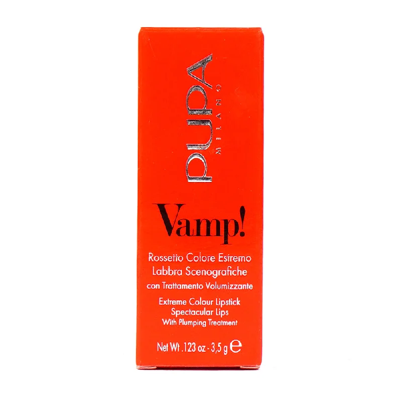 - Dog disposable foam shower gelPUPA VAMP! EXTREME COLOUR LIPSTICK WITH PLUMPING TREATMENT I - Dog disposable foam shower gelPUPA VAMP! EXTREME COLOUR LIPSTICK WITH PLUMPING TREATMENT I