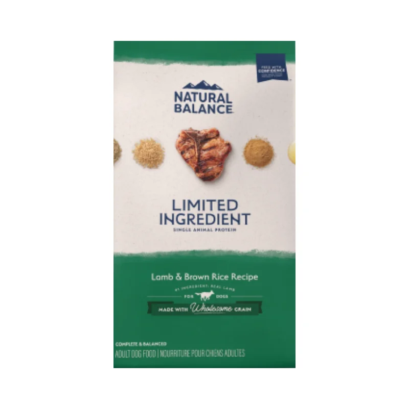  -Chicken-flavored dog foodNatural Balance Lamb and Rice Dog