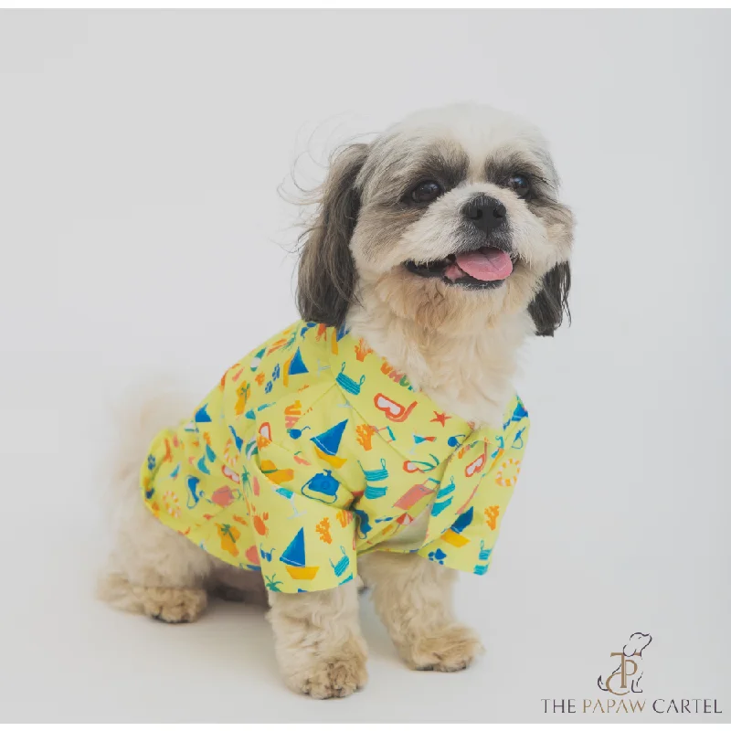 - Air box TSA certified check-inThe Papaw Cartel Vacation Dress for Dogs (Lime Green)