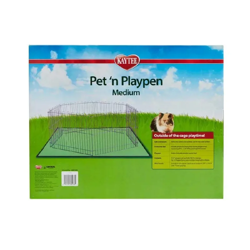 - ​​Pet toys under    yuanKaytee Pet-N-Playpen Medium