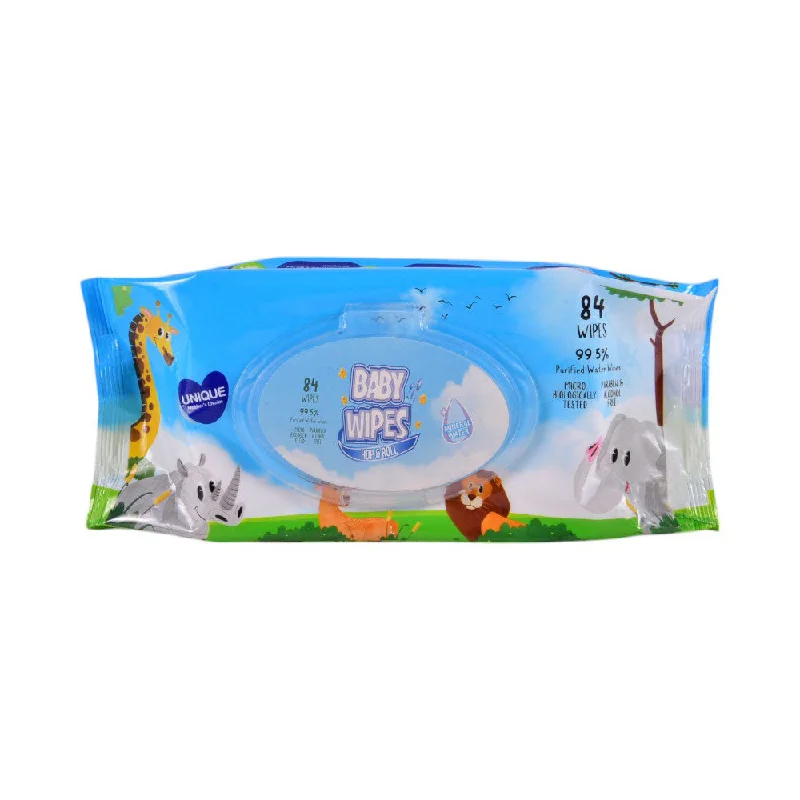 Pet ProductsBABY WET WIPES HOP & ROLL 84PCS
