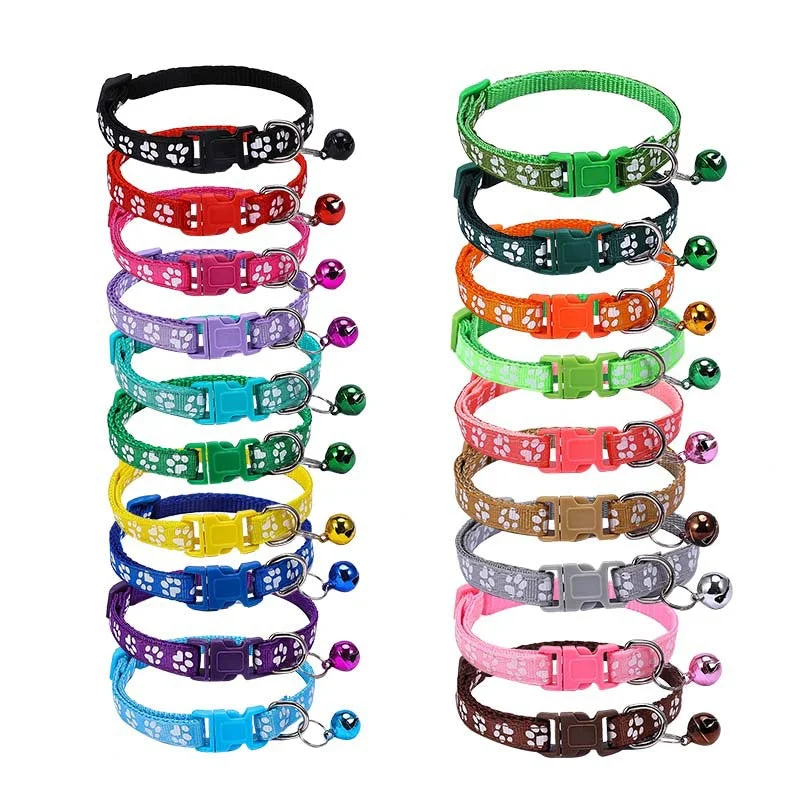 - Pet monitor with cameraDog Footprint Printing Applique Bell Collar