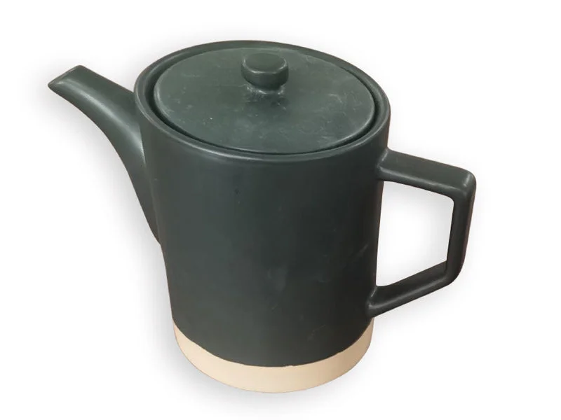  -Explosion-proof leash FOR LARGE dogsStacking teapot -11.83fl oz-350 ml-black