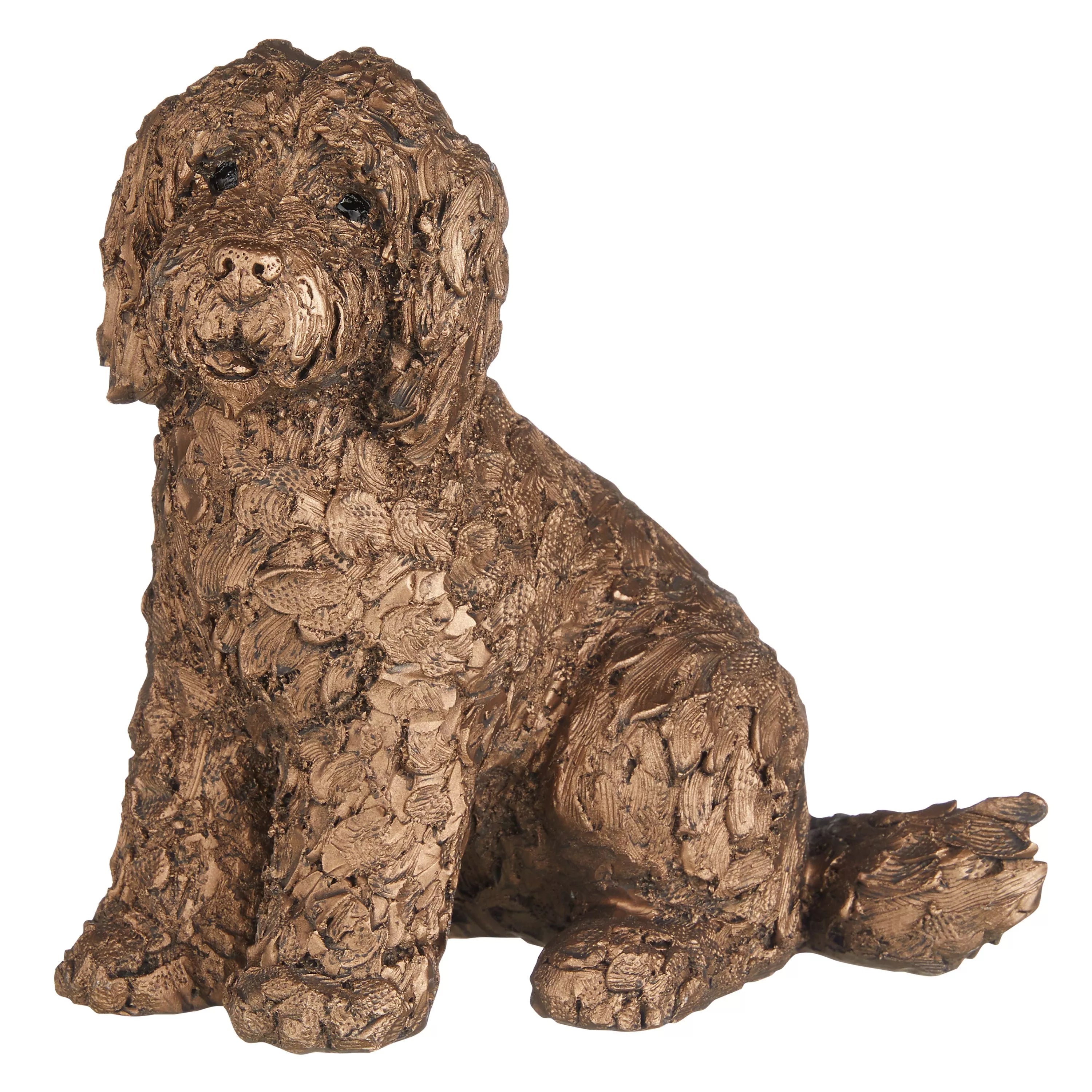 - Pet stroller can be taken on the planeFrith Sculpture Lucy Cockapoo Dog by Adrian Tinsley, H20cm, Bronze