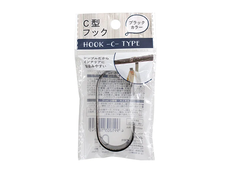 - Cat anti-jump window safety netC Type Hook Black Color