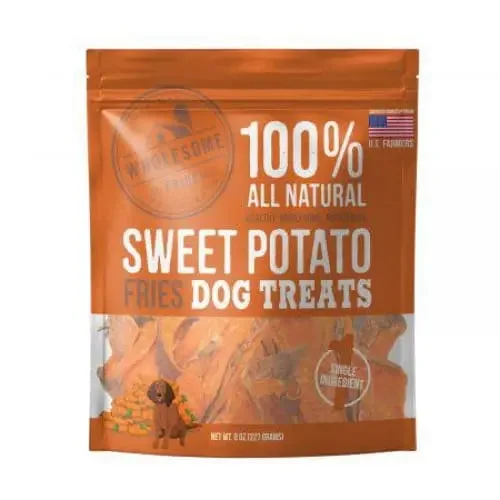 - Winter warm clothes for short-haired dogsWholesome Pride Sweet Potato Fries Dog Treats