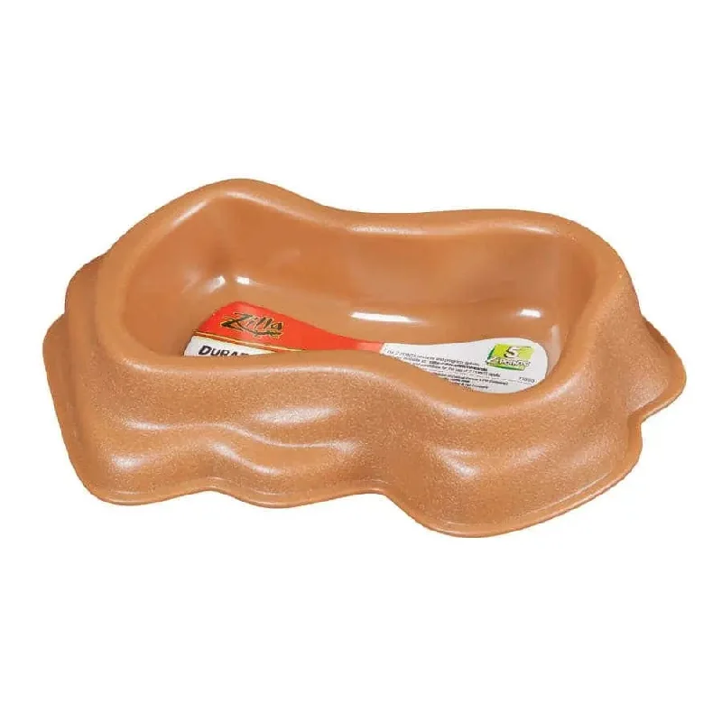 - Organic cotton dog bibsZilla Durable Terrarium Dishes