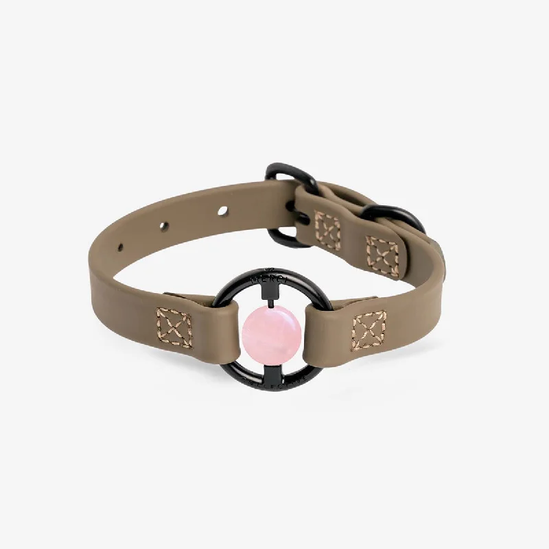  . **Cat comb to remove hair balls**All Eyes On Me Dog Collar Martini Olive/Rose Quartz