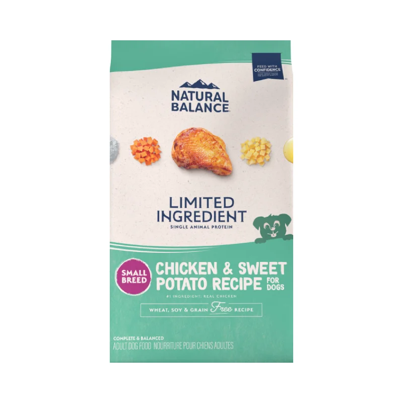  -Cost-effective dog foodNatural Balance Small Bites Sweet Potato and Chicken Dog