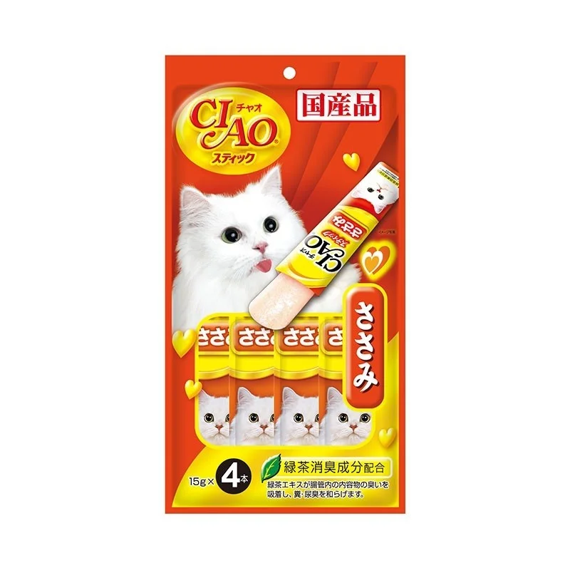 Cat FoodCiao Stick Chicken Fillet In Jelly Cat Treats
