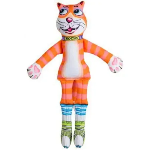 ---Fuzzu Socks Squeaky Dog Toy