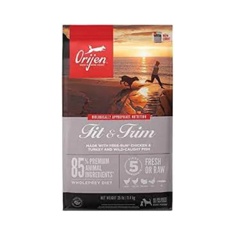  -Fish-containing dog foodOrijen Fit and Trim Dry Dog Food