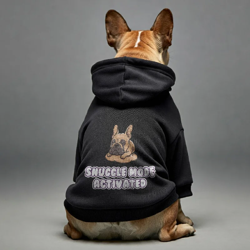 - Postoperative pet anti-licking Elizabethan collarSnuggle mode Activated - Personalized French Bulldog Hoodies with Funny Quotes – Stylish, Cozy, and Premium 100% Cotton - Postoperative pet anti-licking Elizabethan collarSnuggle mode Activated - Personalized French Bulldog Hoodies with Funny Quotes – Stylish, Cozy, and Premium 100% Cotton