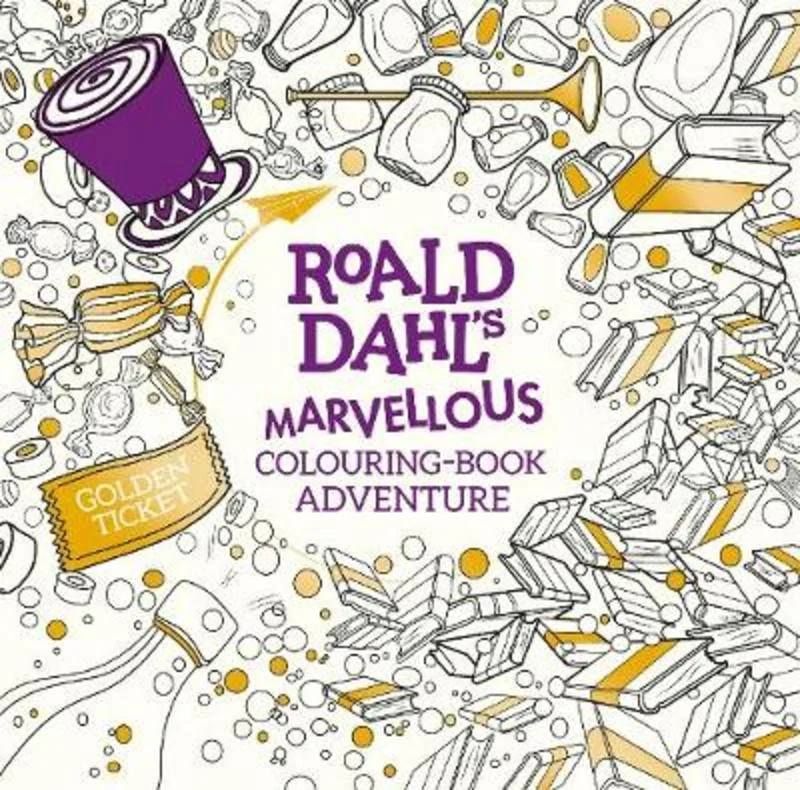  -Splash-proof food bowl AND Anti-choking slow food bowlRoald Dahl's Marvellous Colouring-Book Adventure