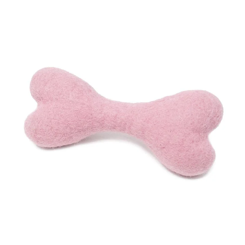 - Travel pet toy recommendationsWool Bone Dog Toy Rose