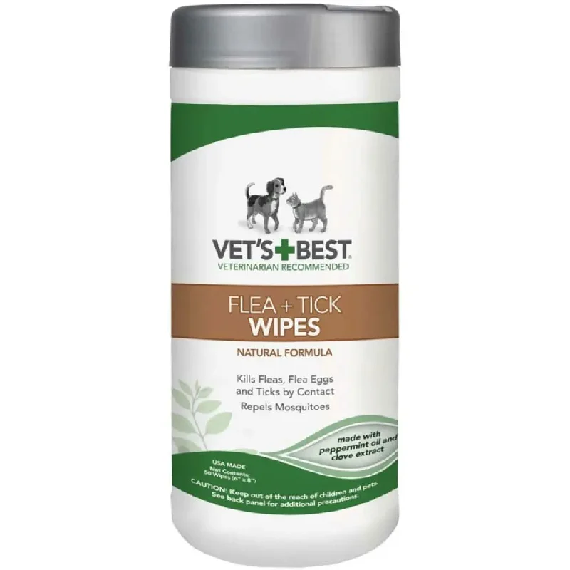 - Automatic temperature adjustment cat bedVet's Best Flea and Tick Wipes for Dogs 6 In X 8 in, 50 ct